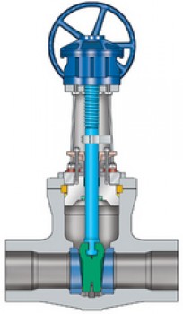 Pressure seal flexible wedge gate valves