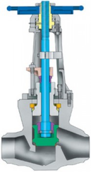 Pressure seal globe valves