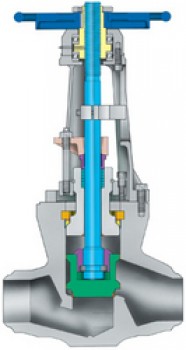 Pressure seal globe valves