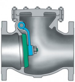 Cast Stainless Steel Flanged swing check valves