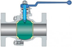 Split-body ball valves