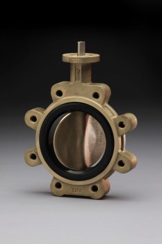 LUG Type Aluminium Bronze Butterfly Valve